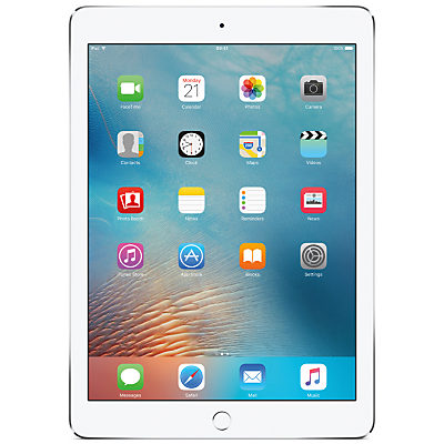 Apple iPad Pro, A9X, iOS, 9.7, Wi-Fi, 128GB Silver Apple iPad Pro, A9X, iOS, 9.7, Wi-Fi, 128GB Silver